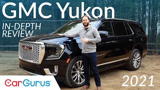 2021 GMC Yukon Denali Review For the unassuming executive  CarGurus [upl. by Sert]