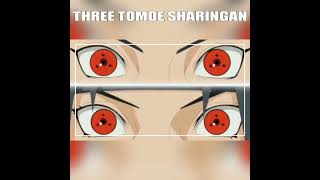 Sharingan Stages Three Tomoe Sharingan [upl. by Dearman]