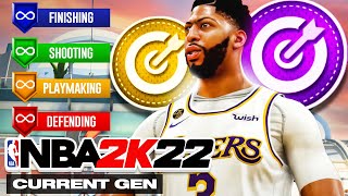 BEST STRETCH BIG MAN BUILD ON NBA 2K22 CURRENT GEN OVERPOWERED SHOOTING CENTER BUILD 2K22 [upl. by Eslud482]