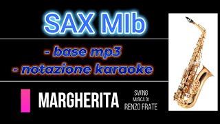 MARGHERITA  swing per SAX MIb [upl. by Baiss]