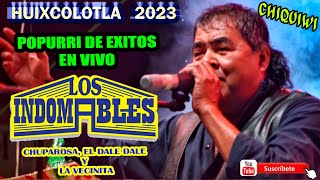 Los Indomables En Vivo 2023  Popurri  Chupa Rosas El Dale Dale Mi Vecinita [upl. by Kachine]