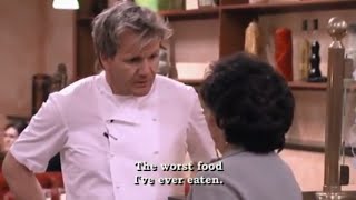 Gordon Ramsay argues with a weird customer  Kitchen Nightmares [upl. by Yeltneb]