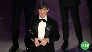 Cillian Murphy Oscar Acceptance Speech [upl. by Ttirb]