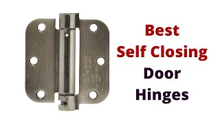 Top 4 Best Self Closing Door Hinges For Fire Doors [upl. by Eilama47]