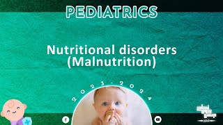 CBL  Malnutrition Pediatrics [upl. by Dee Dee]