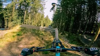 RIDING INSANE NEW DOWNHILL MTB JUMPS [upl. by Craig611]