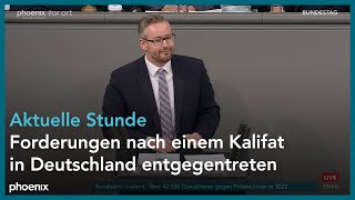 Aktuelle Stunde Forderungen nach einem Kalifat in Deutschland entgegentreten am 091123 [upl. by Giffard]