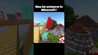 Was ist schwerer in Minecraft [upl. by Treve]