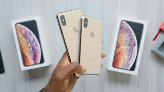 Gold iPhone Xs Max Unboxing [upl. by Georgeta]