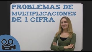 Problemas de multiplicaciones de una cifra [upl. by Adiahs16]