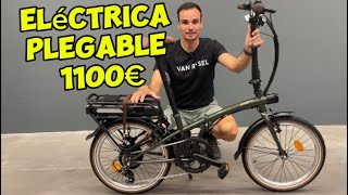 Bicicleta eléctrica plegable 500 decathlon bicicletaplegable bicicletaelectrica deporte bike [upl. by Uund]