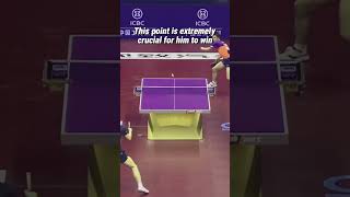 This is the MOST INTENSE Table Tennis Rally of Fang Bos Life [upl. by Aninaj718]