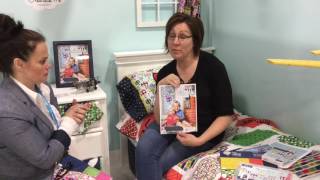 Ideas to sew for a childs room with Emily Herrick Up amp Away Fabric and Book [upl. by Artaed]