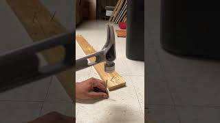 Carpentry Hack nails splitting wood tip [upl. by Gilchrist]