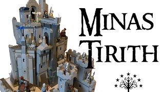 Lego Lord of the Rings Minas Tirith MOC 2 [upl. by Cammie645]