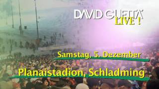 Skiopening mit DAVID GUETTA in Schladming [upl. by Aratal]