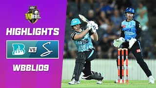 Brisbane Heat v Adelaide Strikers  WBBL09 [upl. by David]