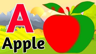 a for apple b for ball abcd a se apple b se ball16 hindivarnmala chandakidstv [upl. by Ielarol558]