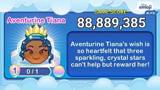 Disney Emoji Blitz AVENTURINE TIANA L1  Princess and the Frog  Crystal  v64 [upl. by Maddox]