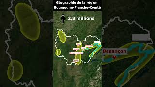 Géographie de la BourgogneFrancheComté [upl. by Ney]