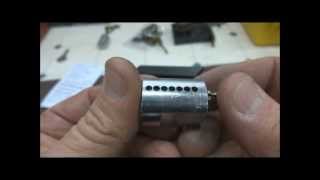 160 Storage Unit 6Pin Lock Picked and Milled Open [upl. by Ayotl92]