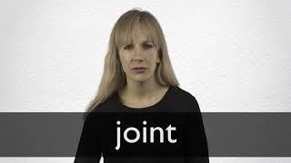 How to pronounce JOINT in British English [upl. by Darius]