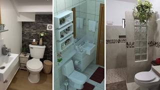 277 iDEAS de BAÑOS PEQUEÑOS MODERNOS Y super ELEGANTES para inspirarte en la decoración de tu hogar [upl. by Nnylsoj]