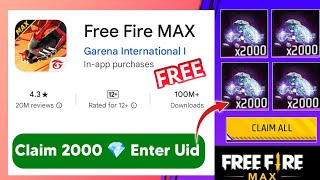 Free Fire Max Diamond Trick 2024  How To Get Free Diamonds In Free Fire Max  Free Diamonds [upl. by Cychosz740]