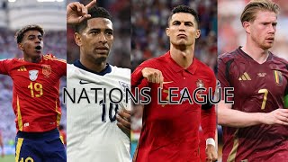 UEFA NATIONS LEAGUE  PREVIA Y PRONÓSTICOS [upl. by Hgielyak]