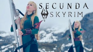 Secunda from SKYRIM  Harp Twins [upl. by Elwaine]