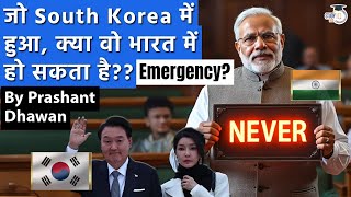 Can India stop Emergency like South Korea did Why Indian Democracy is better  By Prashant Dhawan [upl. by Cassaundra544]