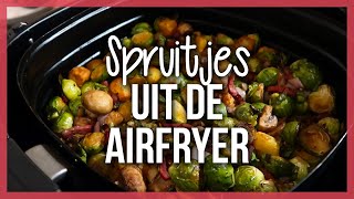 Spruitjes uit de Airfryer Recept [upl. by Yruam]