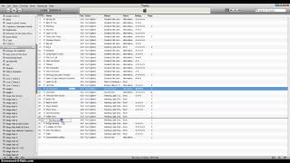 Sorting songs in iTunes playlists [upl. by Chane737]