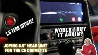 C5 CORVETTE BEST HEAD UNIT 15 YEAR UPDATE  JOYING 88  15 DIN [upl. by Acisset347]