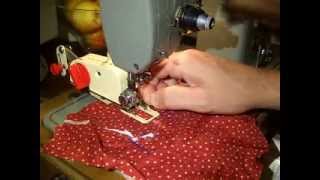 Singer sewing machine button hole attachment [upl. by Nagol]