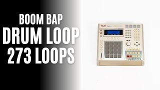 BOOM BAP DRUM LOOP 273 LOOPS MF Doom J Dilla Griselda style [upl. by Reinhold21]