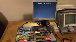 Introducing Wilson  4bit TTL Computer [upl. by Elades990]