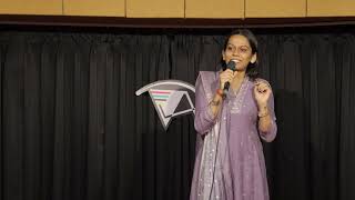 Mansi Sojitra  Vishwakarma Academy  Public Speaking 180 [upl. by Pasahow]