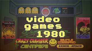 Video Games 1980  80s Part I [upl. by Meras]