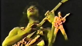 Eruption  Van Halen  Rare 1982 Footage [upl. by Renruojos211]