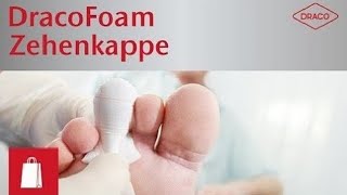 DracoFoam Zehenkappe  Diabetisches Fußsyndrom  Zeitsparende amp einfache Versorgung [upl. by Keyte]