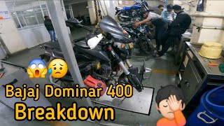 Bajaj Dominar 400 Ne Halat Kharab Kar Di 🥺🤦🏻  Bike Breakdown 🏍️  Bharat 360 bajaj dominar400 [upl. by Airehs]