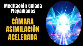 🧘MEDITACIÓN GUIADA 🙏 CÁMARA ASIMILACIÓN ACELERADA 🙏 ⁂10 minutos⁂ 🔵 Manual Ejercicios PLEYADIANOS [upl. by Nialb]