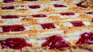 Rhubarb Cherry Pie Recipe  Easier Than You Think [upl. by Ayotyal]