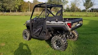 2018 Polaris Ranger XP 1000 060 Test [upl. by Acimehs282]