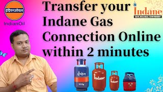 How to Transfer Indane Gas Online  Indane Gas Distributor Change Through Online Portal  TTV [upl. by Atir]