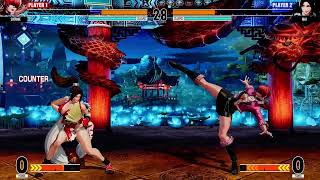 Shermie VS Mai Shiranui King of Fighters XV  Daily Dose Gaming [upl. by Barvick]