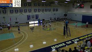 Cazenovia College Womens Volleyball vs Utica [upl. by Akaenahs231]