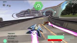 pcsx2  Wipeout Pulse 4K [upl. by Gerlac]