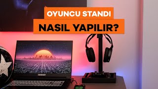 Oyuncu Standı Nasıl Yapılır  Masalarınız Düzenli Kalsın [upl. by Marelya816]